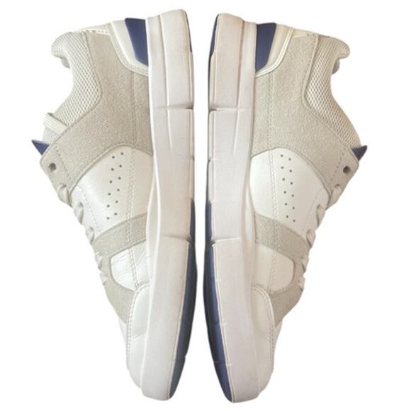 On The Roger Clubhouse White Blue Sand Sneakers Size 7 Tennis Pickleball - Picture 4 of 8